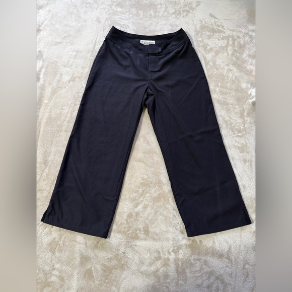 PATAGONIA Pataloha Pants Womens size 2 Black Kokawe Capri - Picture 1 of 8